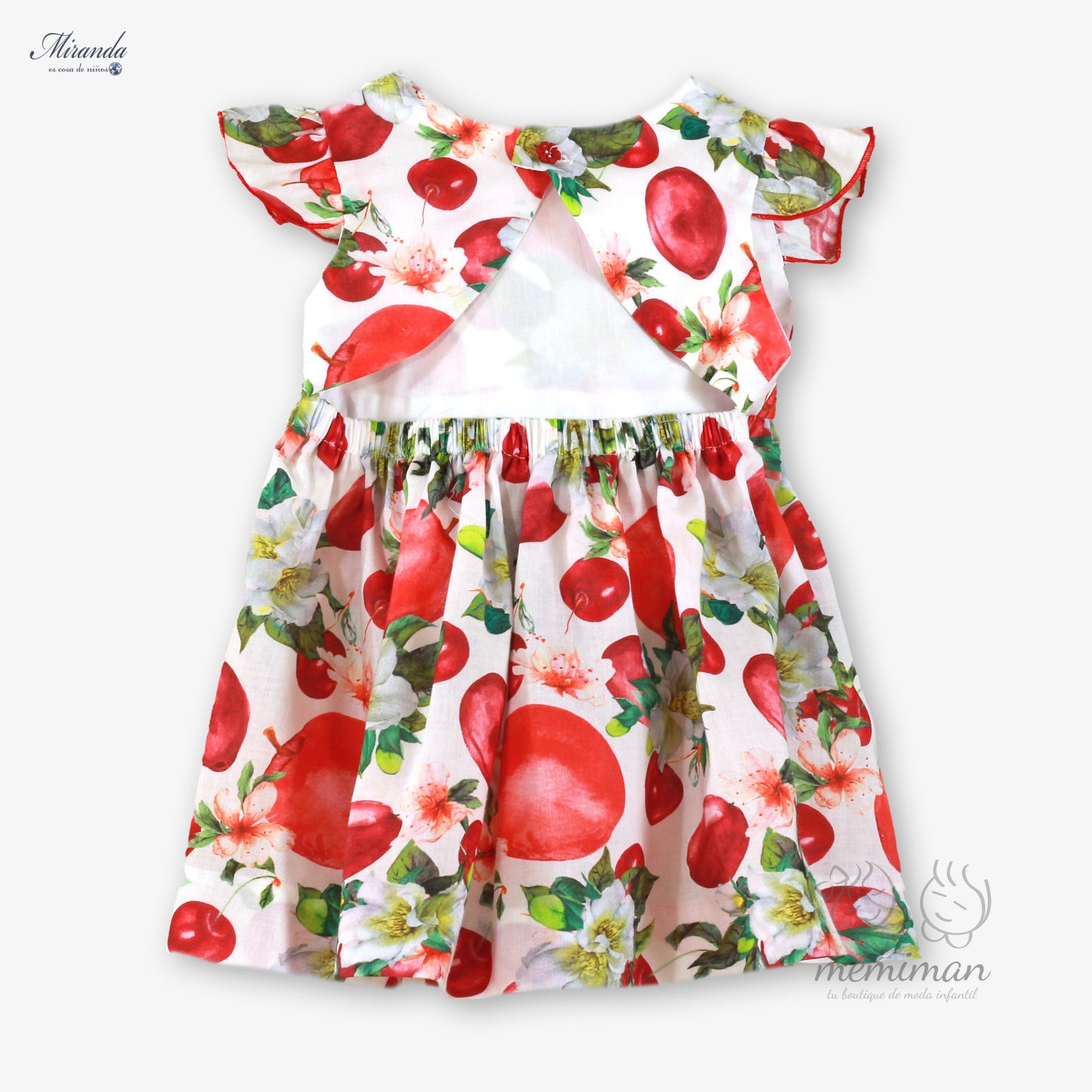 39-0501-V Robe Bébé Fruits