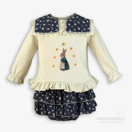 38-0502-23 Ensemble bébé fille 