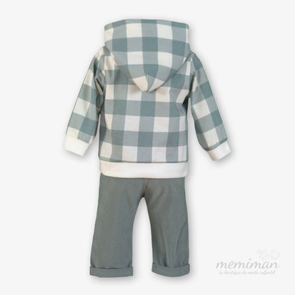 38-0517-23 Ensemble sweat-shirt pour bébé 