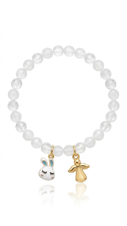 CRISTAL Pulsera bolas de cristal