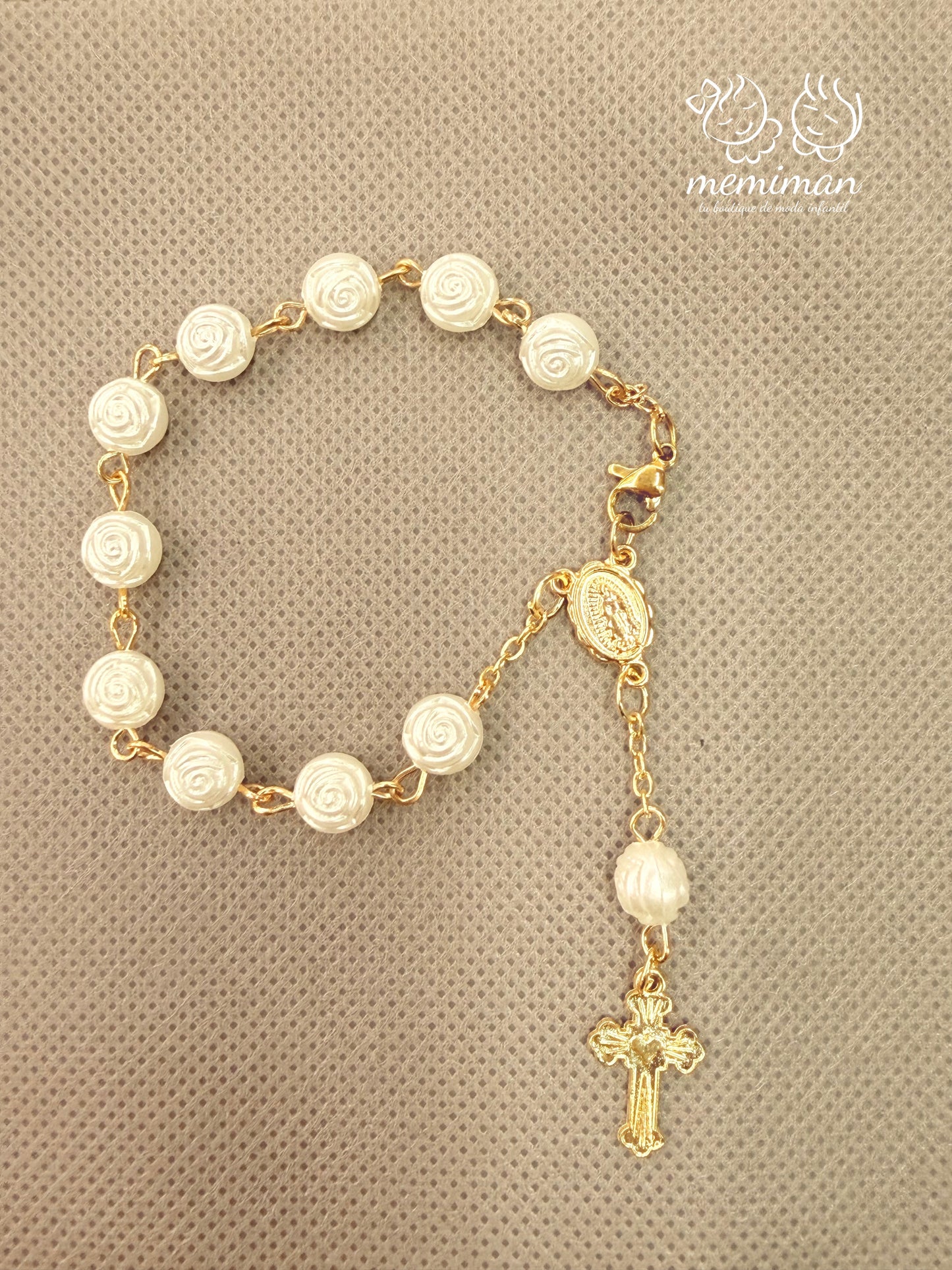 ROSARIO Pulsera de perlas