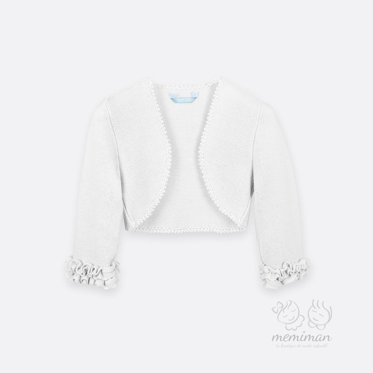 190482H Bolero Bebé Tricot