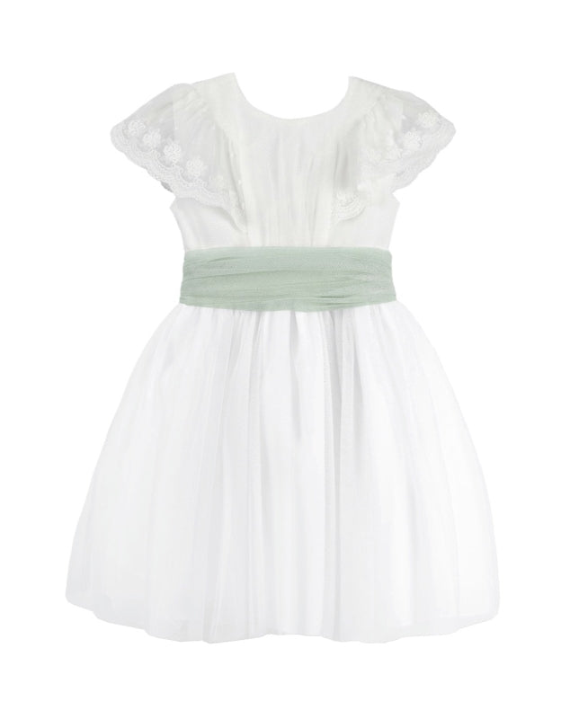 612401 Vestido infantil tul