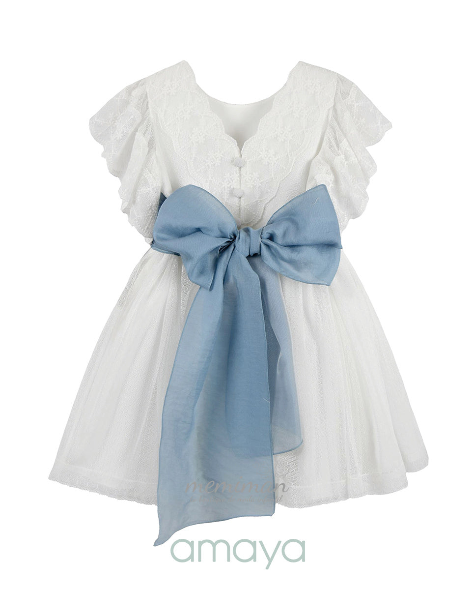 612410 Vestido infantil tul