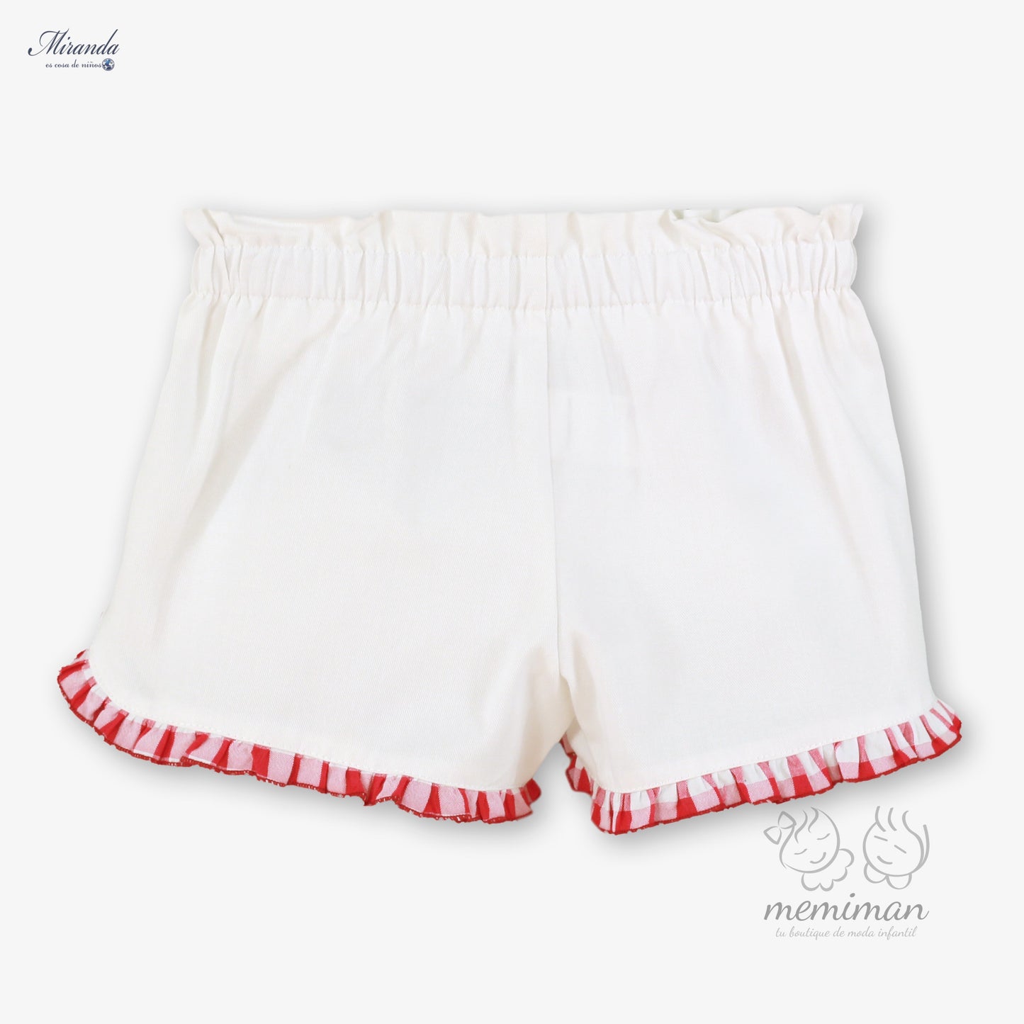 39-0616-3 Chemise à carreaux pour fille courte 