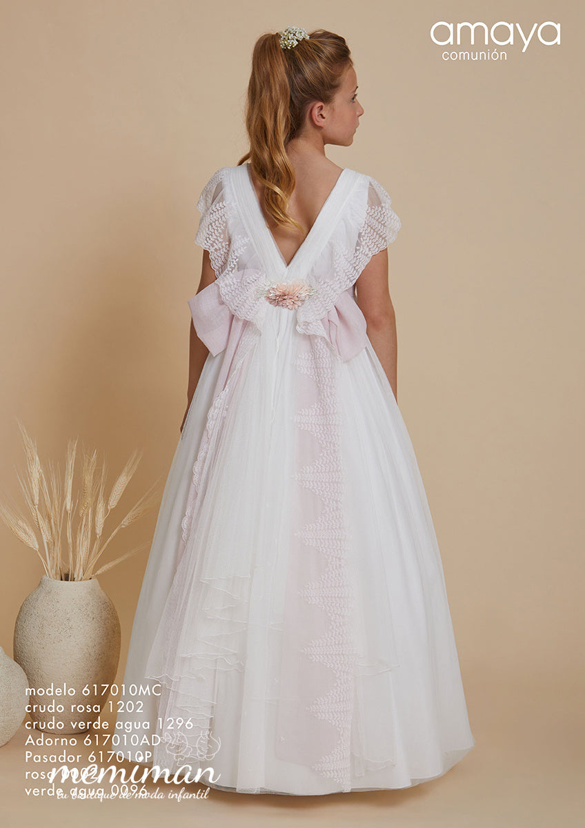 Communion Gown Trajes De Comunion Amaya 2021 Amaya Comunion 2021