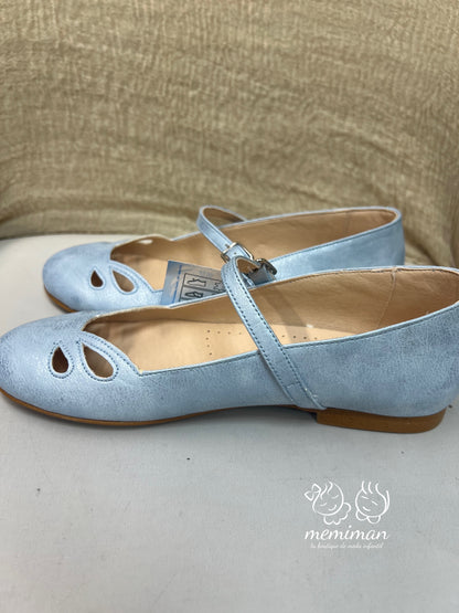 25534 Zapato Hebilla Pala Perforada