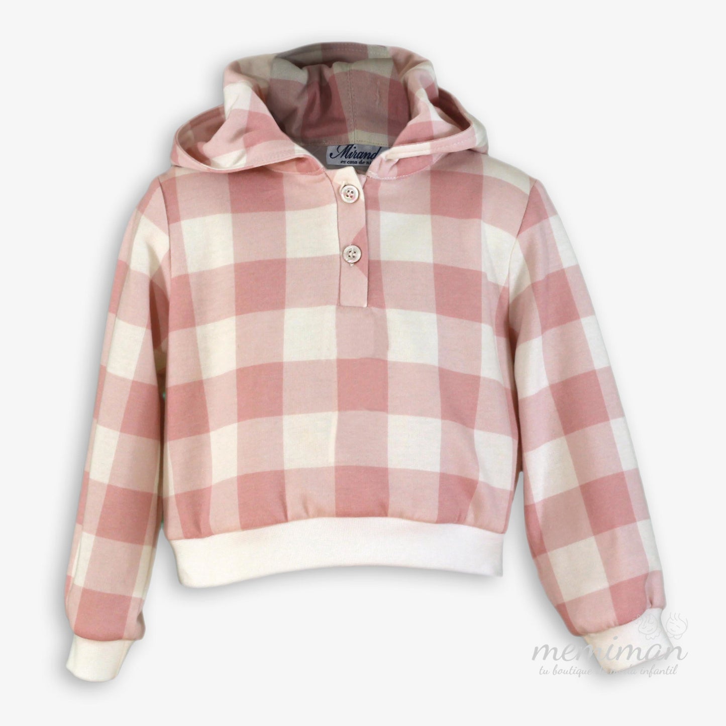 38-0618-1 Plaid Sweatshirt 