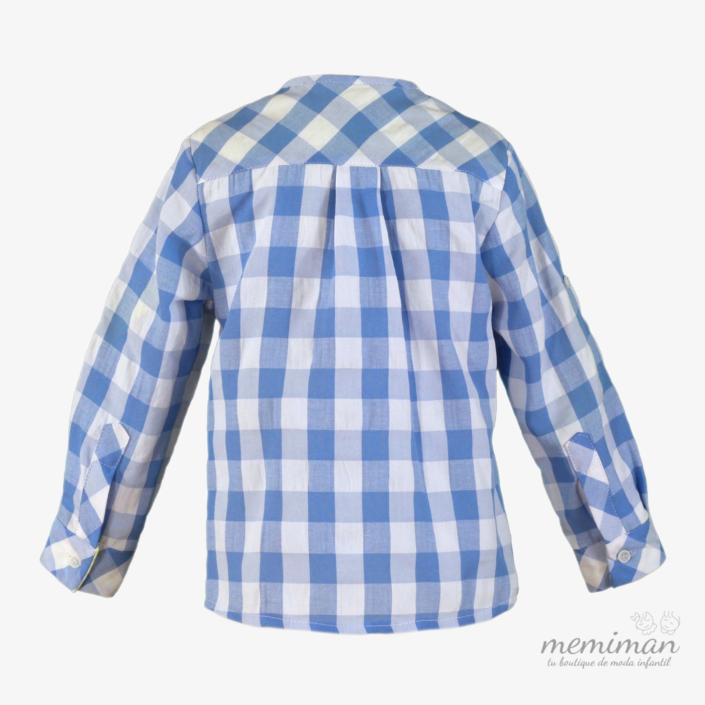 37-0622-2 Camisa M/L Infantil Cuadros