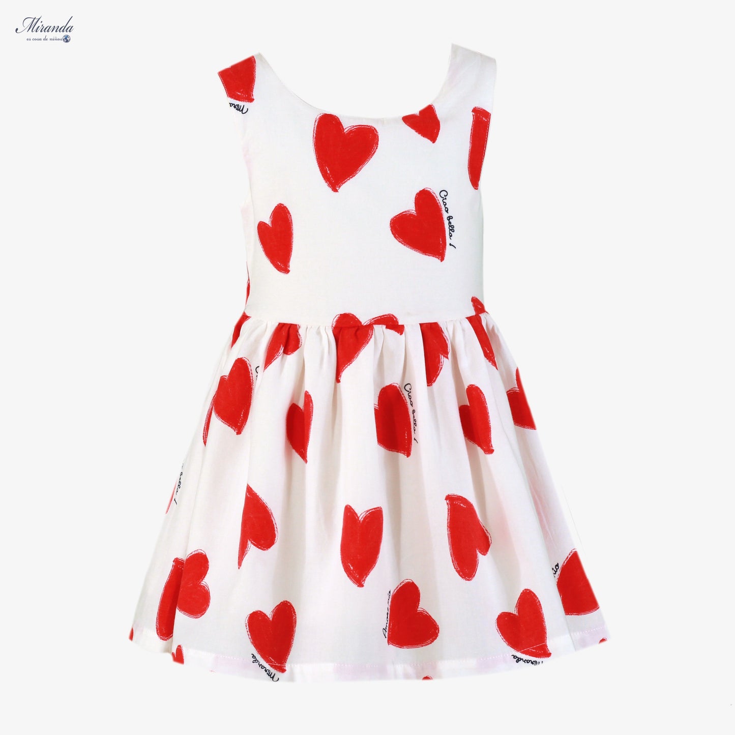 39-0624-V Children's Dress Hearts 