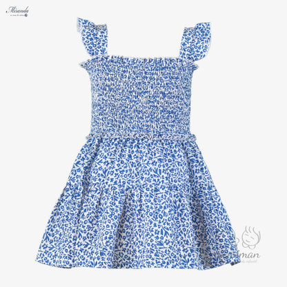 39-0628-V Children's Dress with Little Flowers 