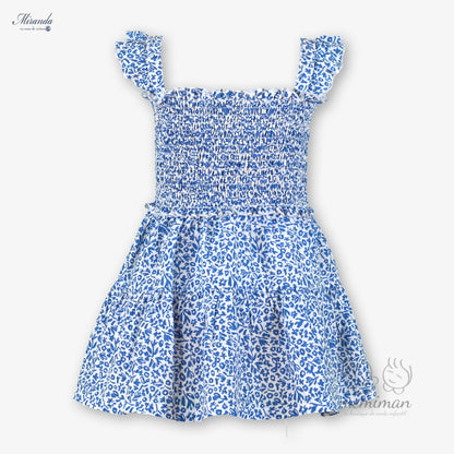 39-0628-V Children's Dress with Little Flowers 