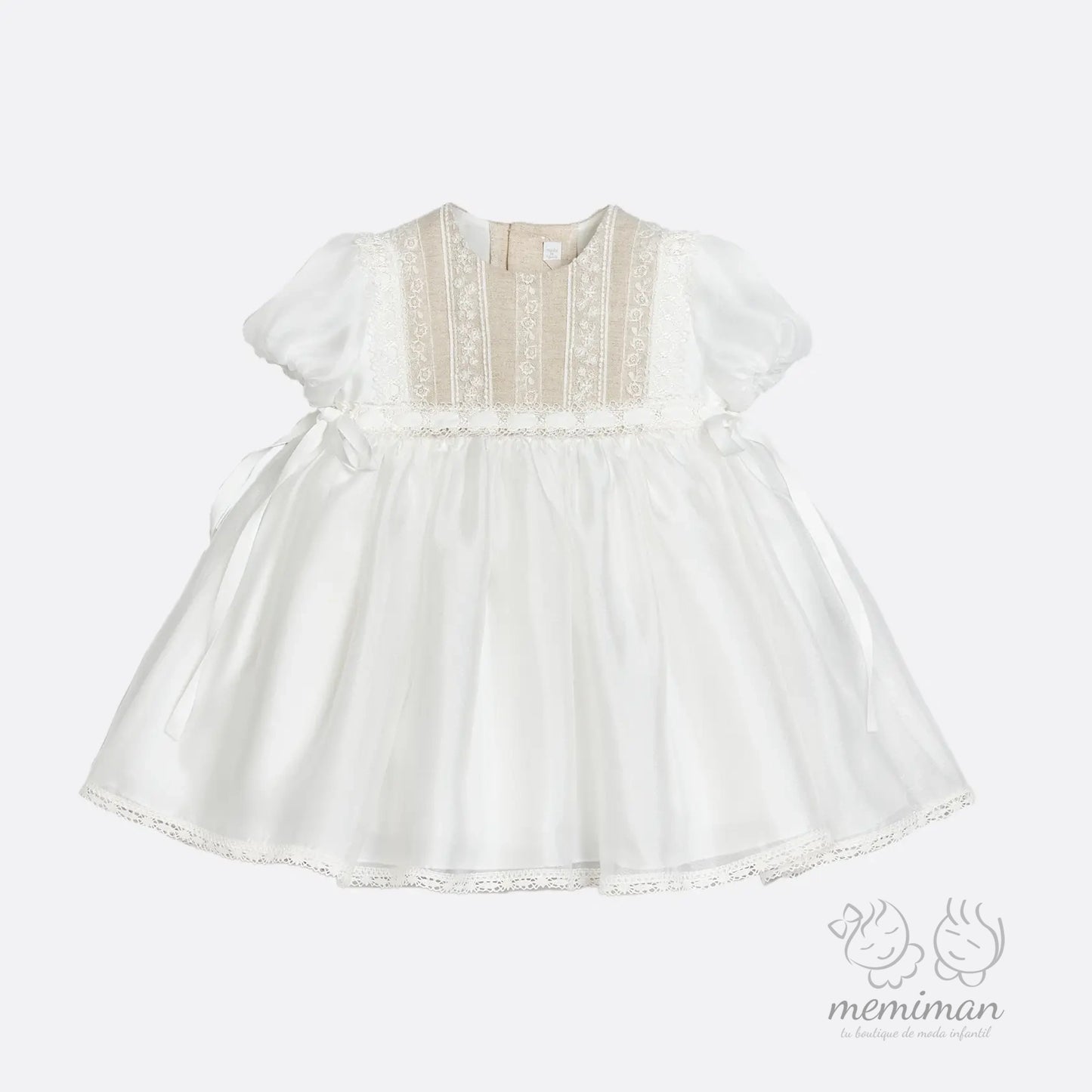 632114 Vestido Ceremonia Cubrepañal