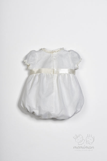 632123ML Pelele Organza Manga Larga