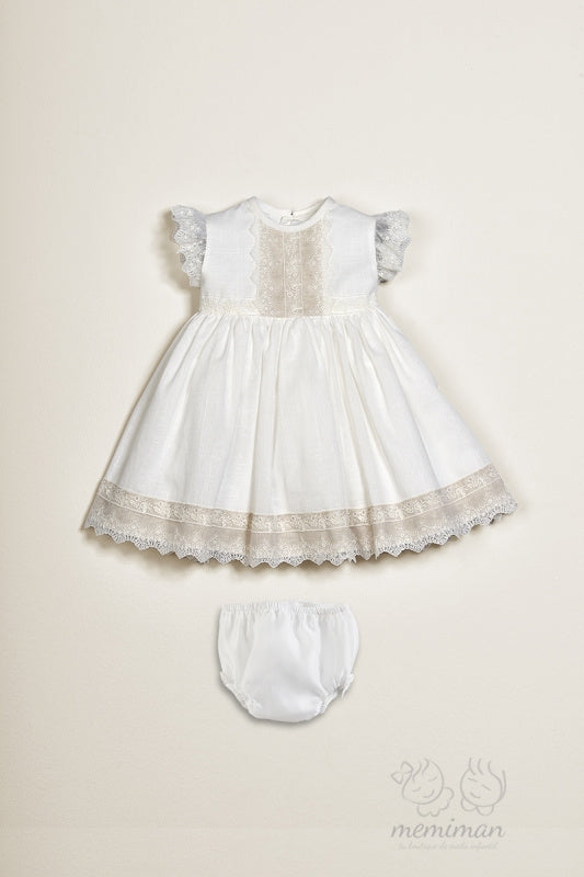 632164 Vestido con Cubrepañal