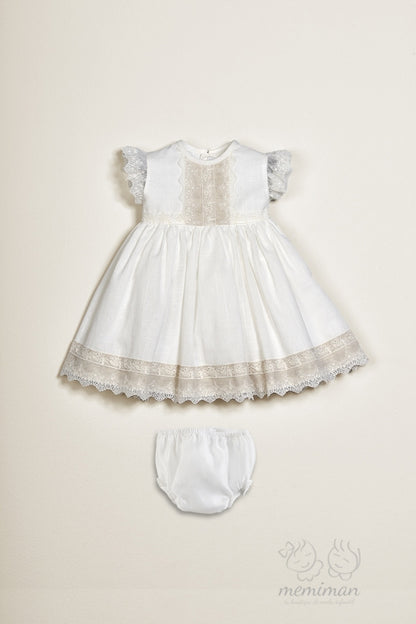 632164 Vestido con Cubrepañal