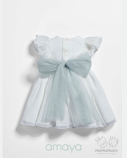 Robe bébé 633313 à manches cape