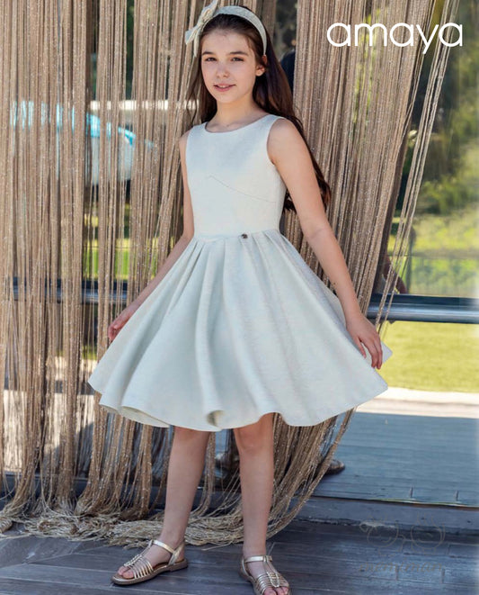 634601 Vestido Junior Jaquard