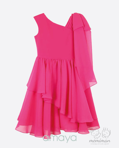 634620 Vestido Junior Gasa Vuelo