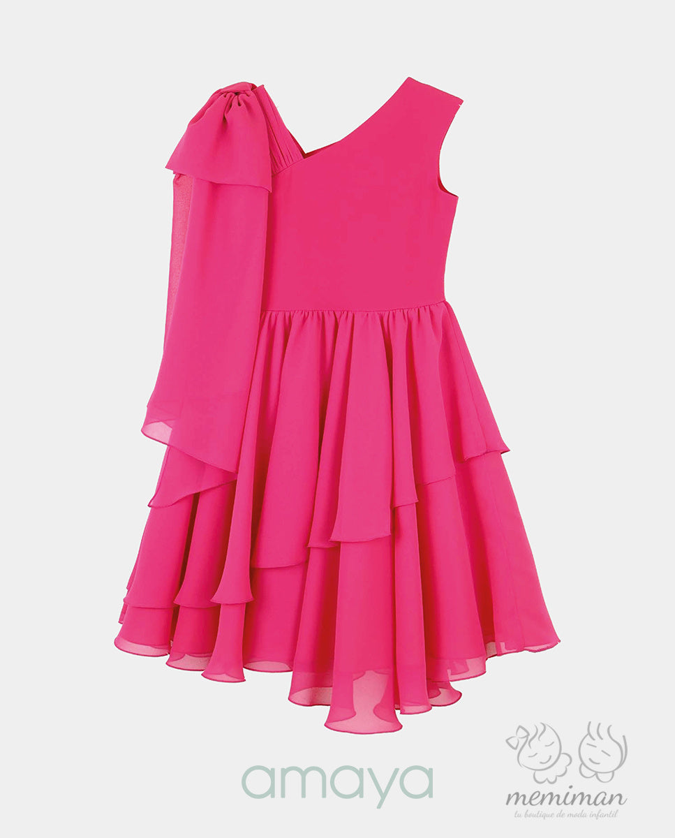 634620 Vestido Junior Gasa Vuelo