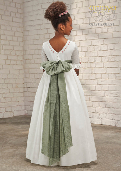 637004MD Plain Voile Communion Dress 