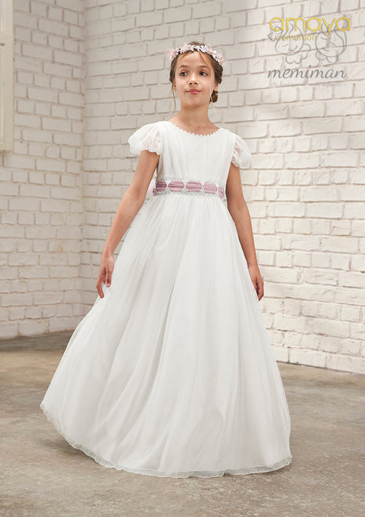 637010MC Tulle Communion Dress 
