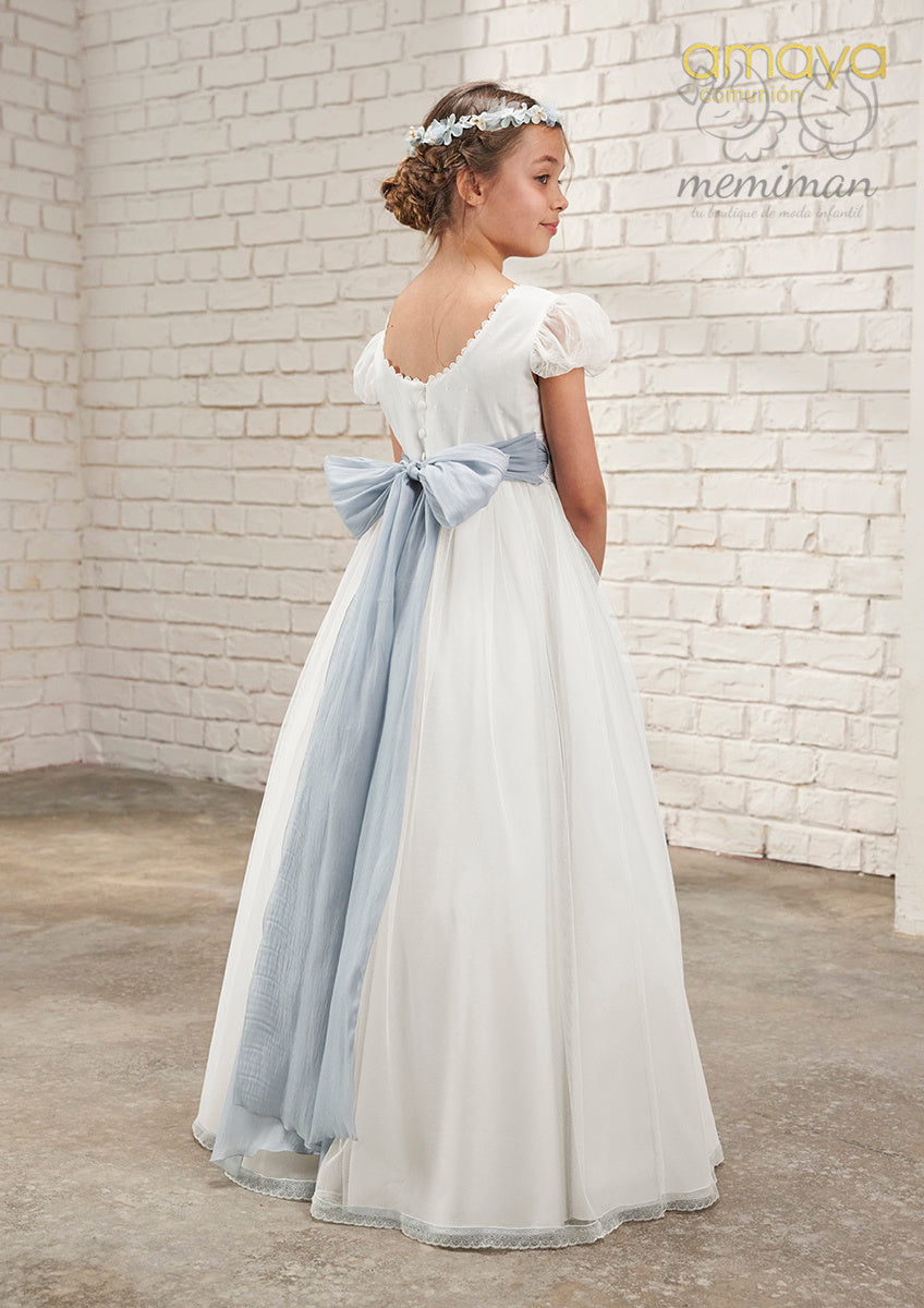 637010MC Vestido Comunión Tul