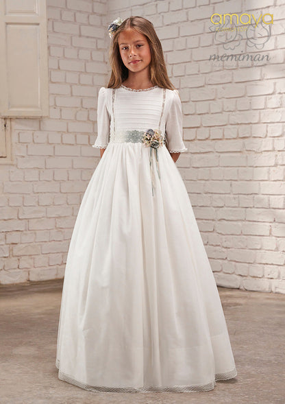 637012MD Vestido Comunión Algodón
