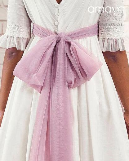 637049LZ Combined Tulle Bow