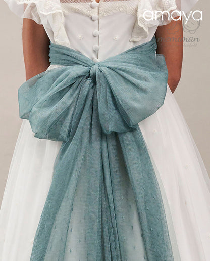 637049LZ Combined Tulle Bow