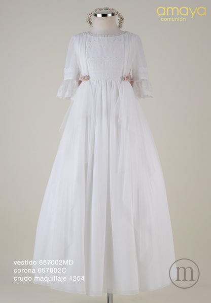 657002MD Vestido Comunión Bambula