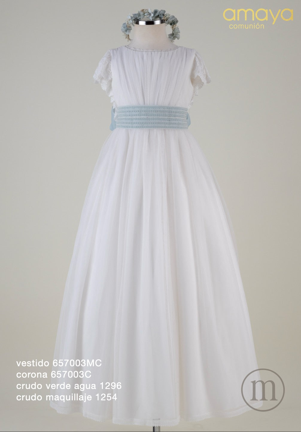 657003MC Vestido Comunión Bambula