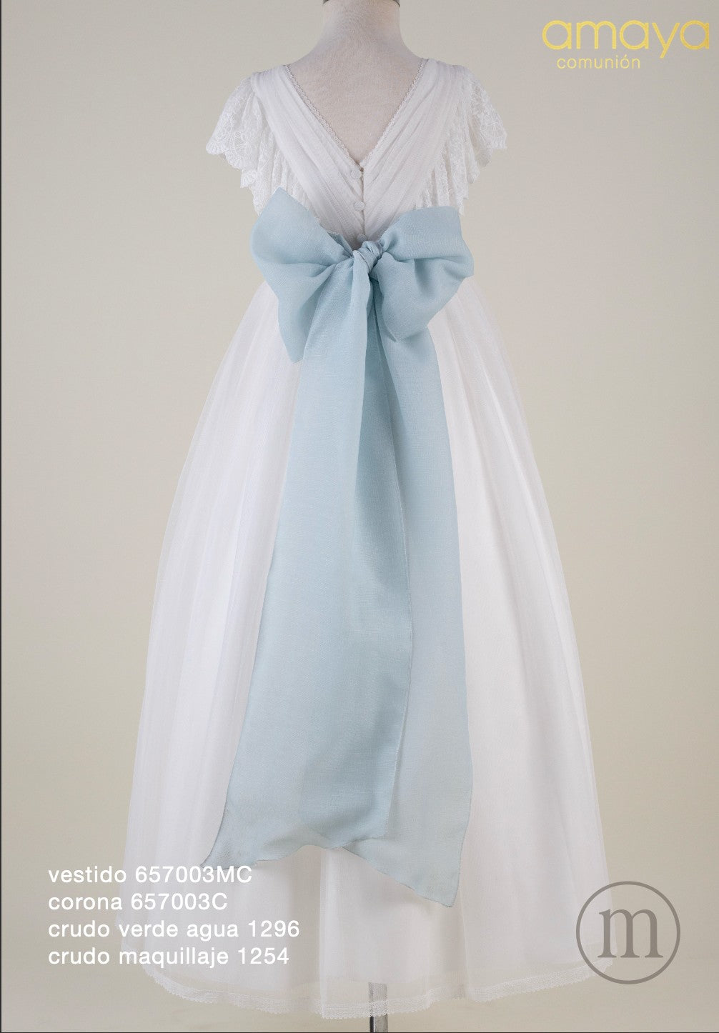 657003MC Vestido Comunión Bambula