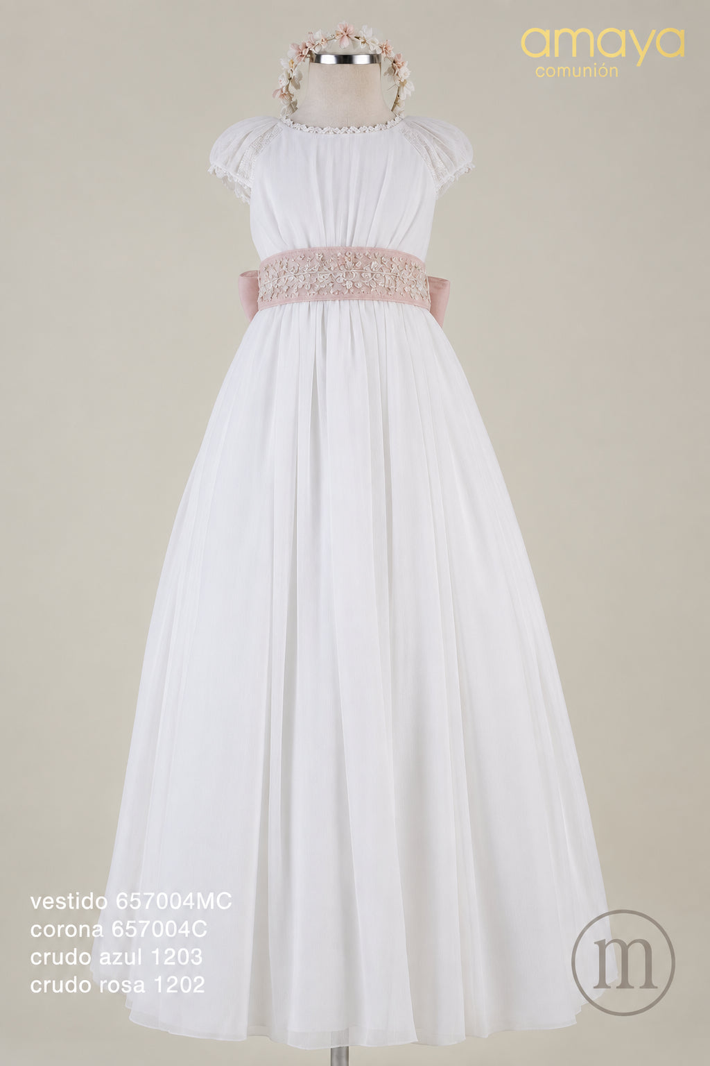 657004MC Vestido Comunión Bambula