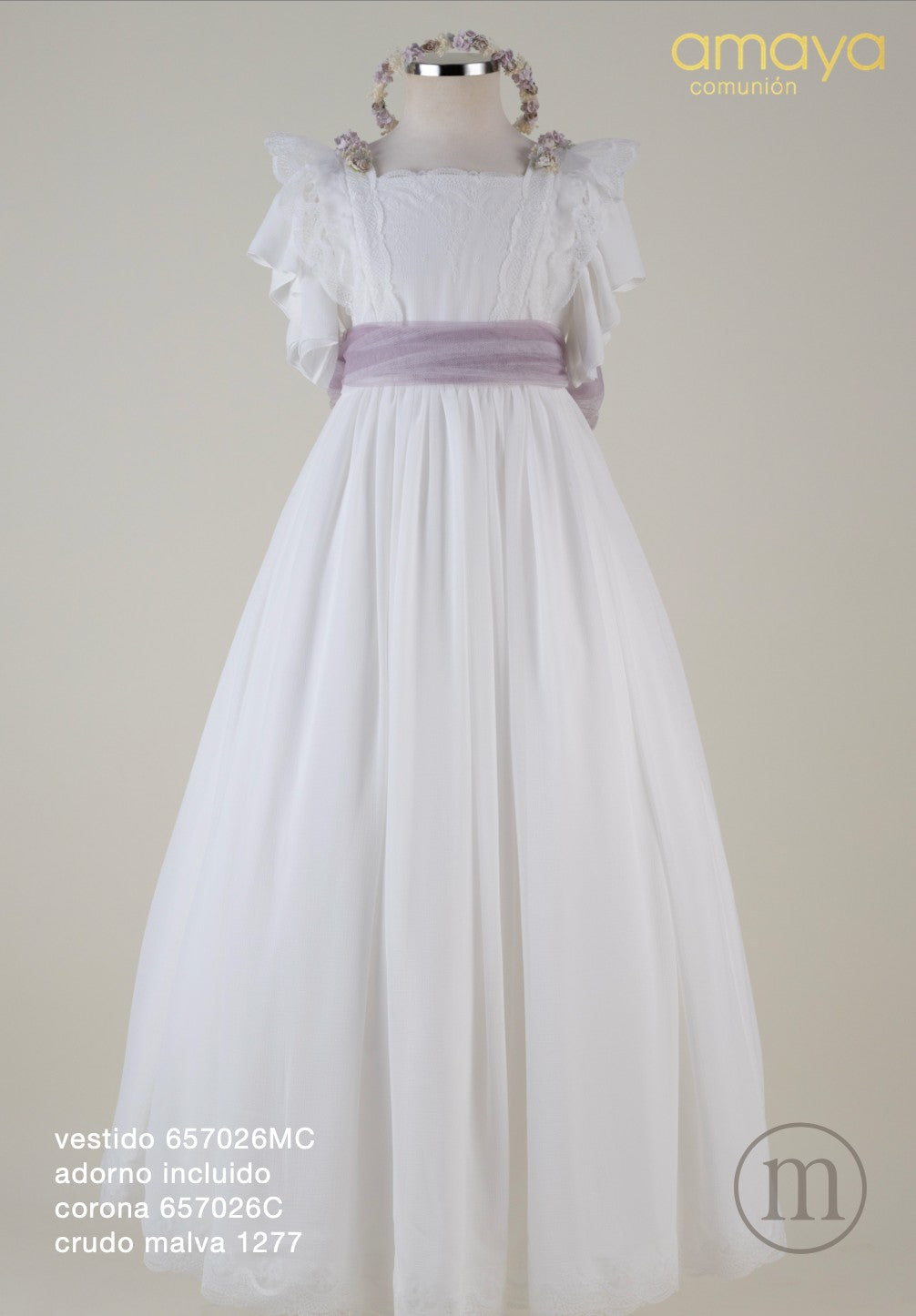 657026MC Vestido Comunión Tul
