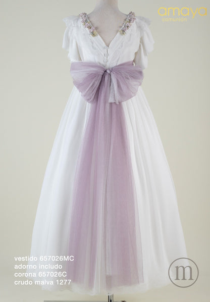 657026MC Vestido Comunión Tul