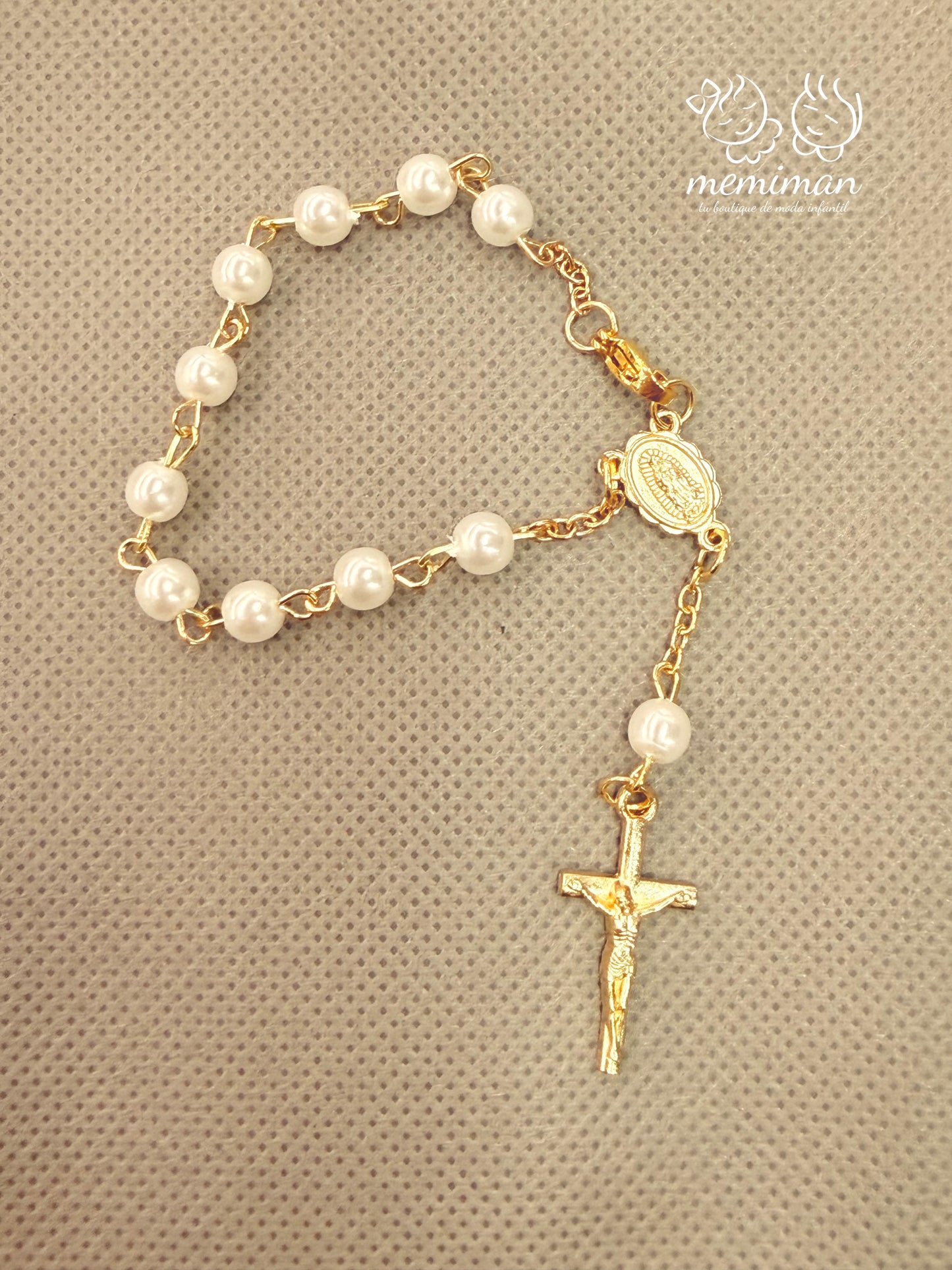 ROSARIO Pulsera de perlas