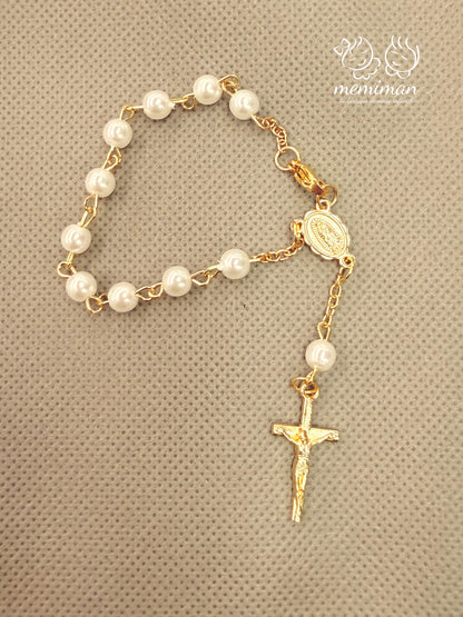 ROSARIO Pulsera de perlas
