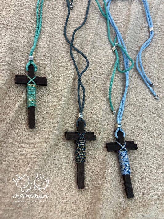 LUREX Double Communion Cross 