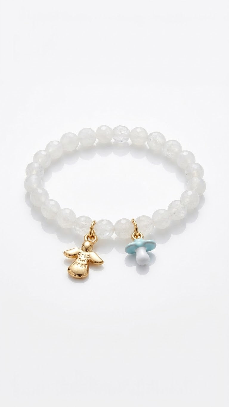 CRISTAL Pulsera bolas de cristal