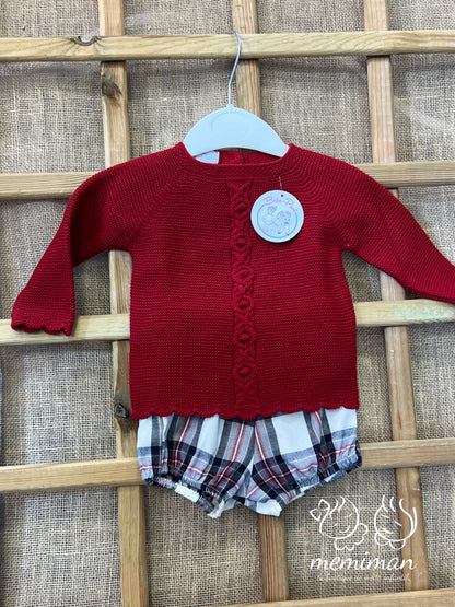 25325 Ensemble cramoisi 