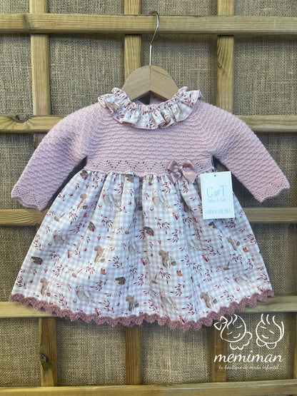 252-9024 Robe en tricot Vicky 