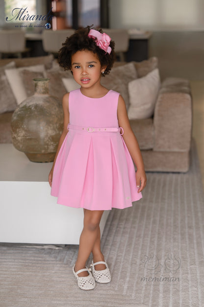 Robe enfant à plis 39-0232-V 