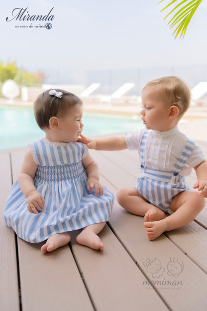 39-0040-23 Baby Boy Striped Set 
