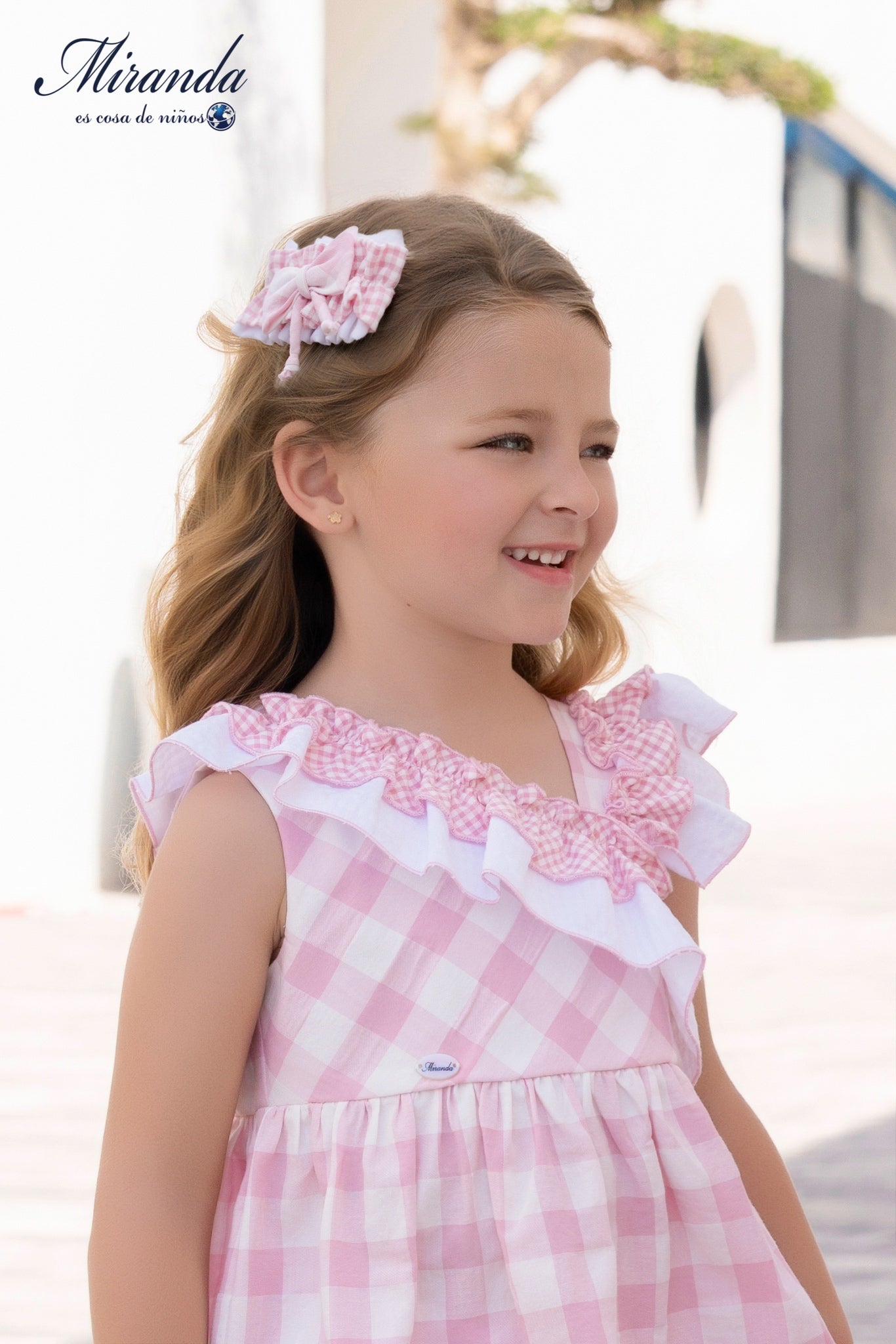 Robe à carreaux pour enfant 39-0602-V
