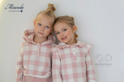 38-0618-1 Plaid Sweatshirt 