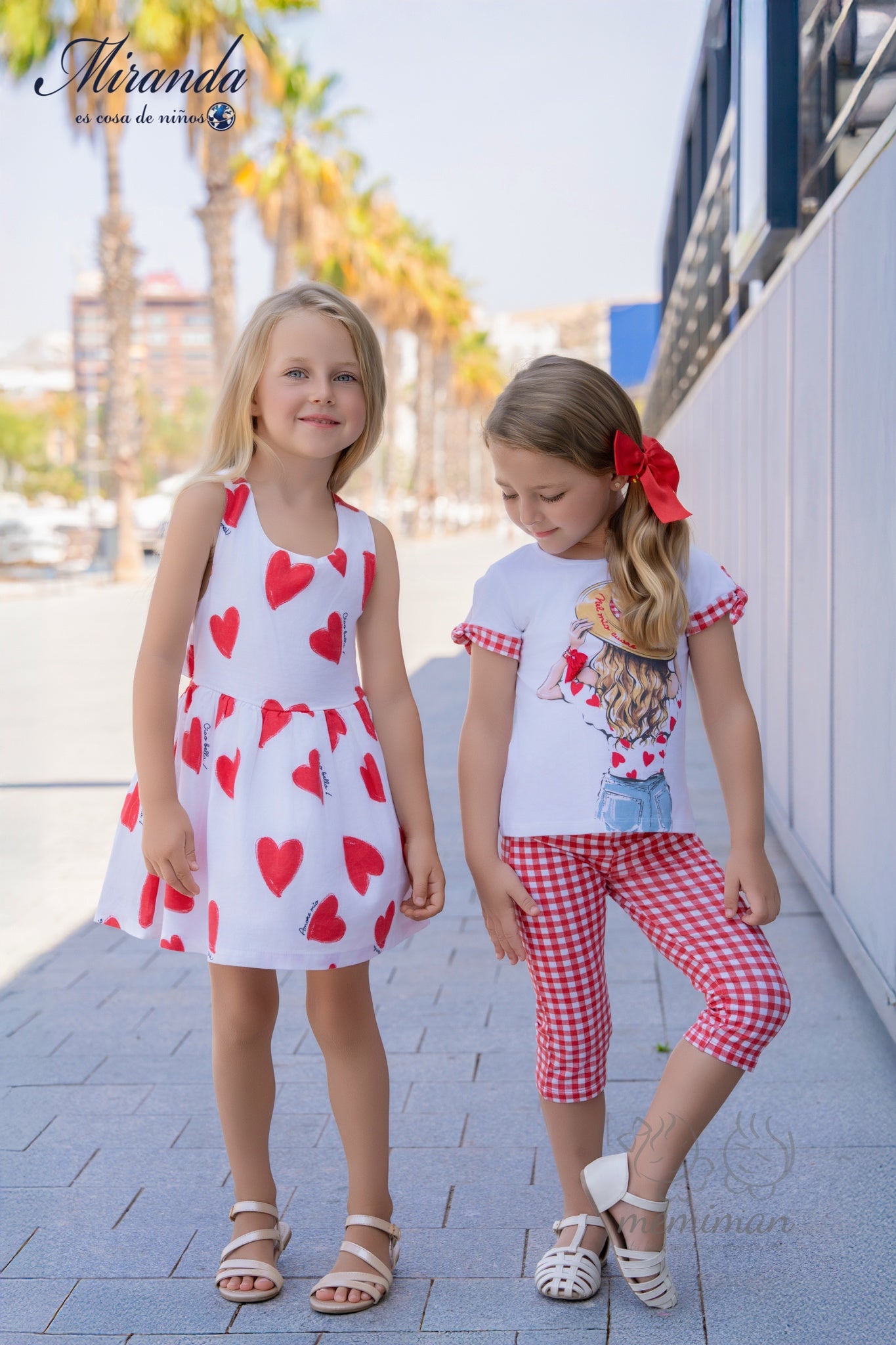 39-0624-V Children's Dress Hearts 