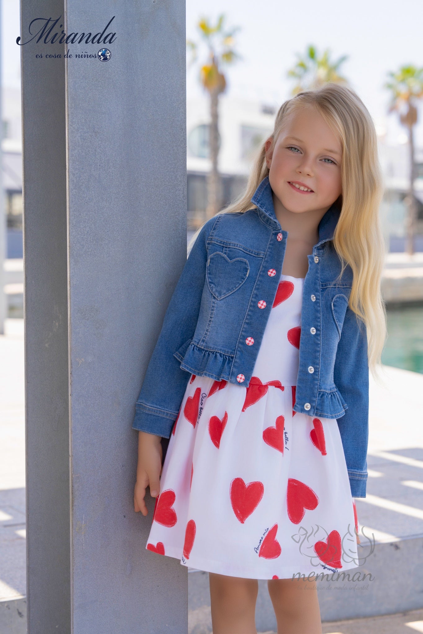 39-0624-V Children's Dress Hearts 