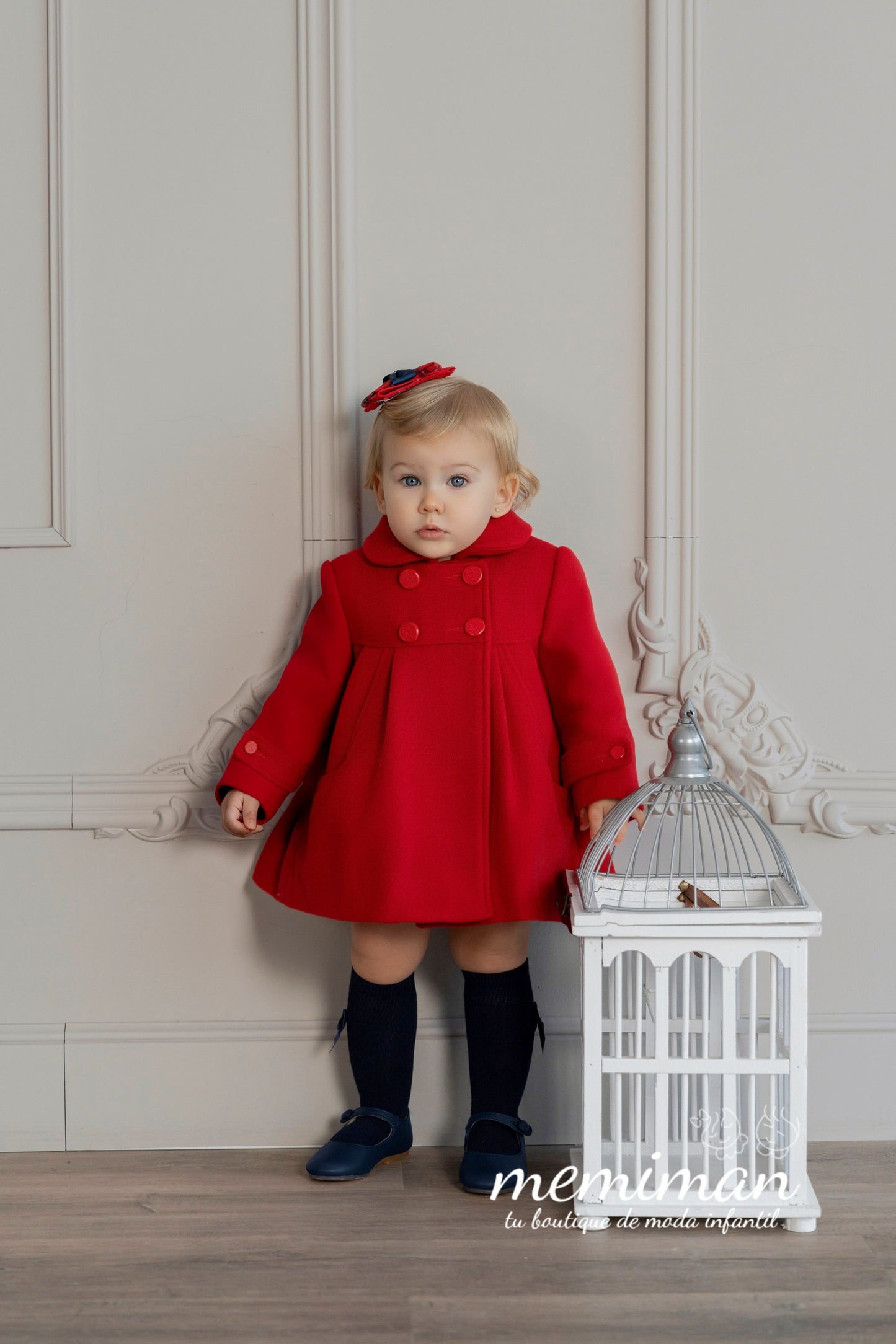 38-0158-A Abrigo Bebé Niña