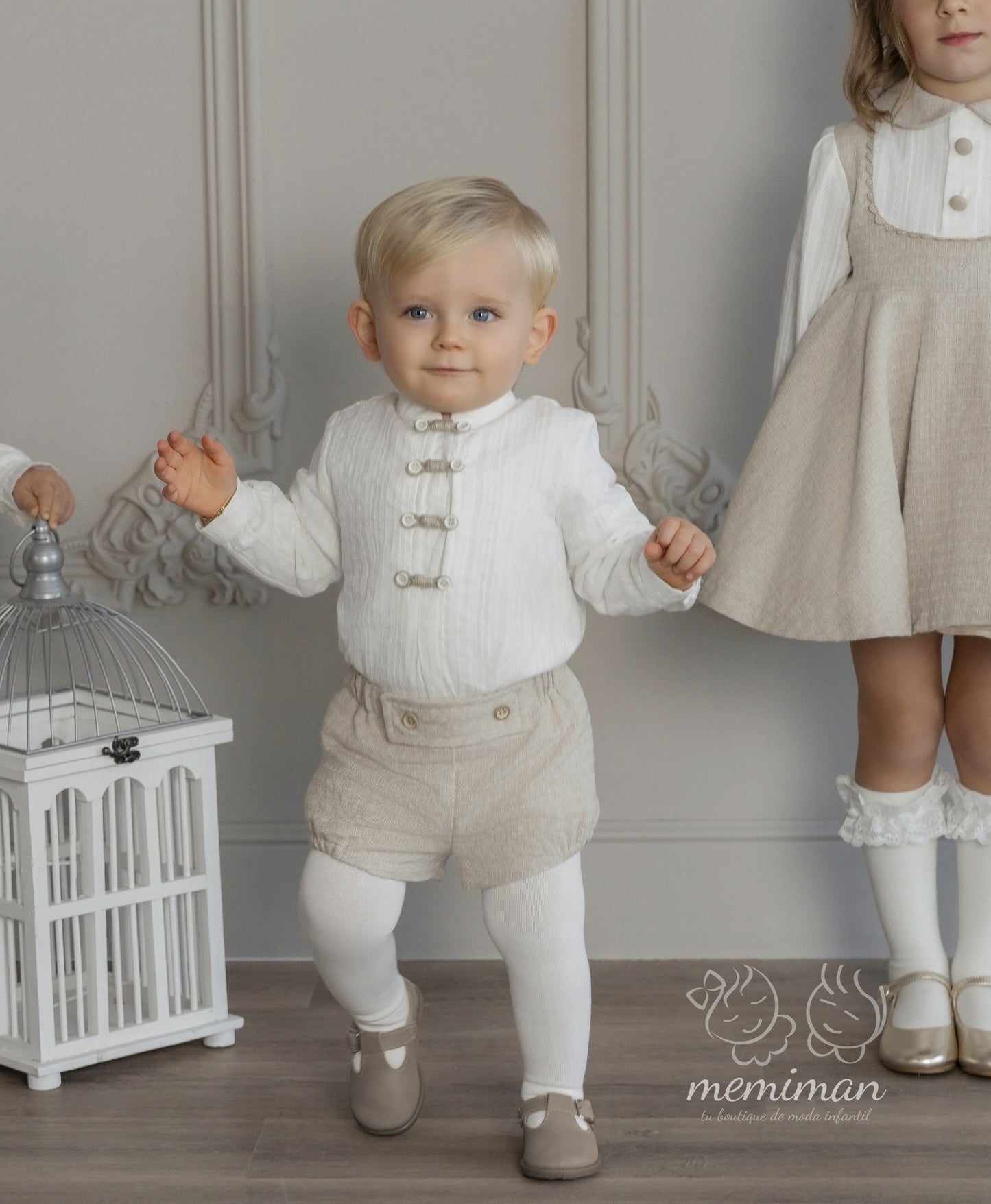 38-0122-23 Ensemble short bébé 